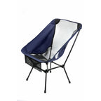 Campstead Folding Camping Chair in Recycled PET with Carry Bag Transfer - Navy - View 2