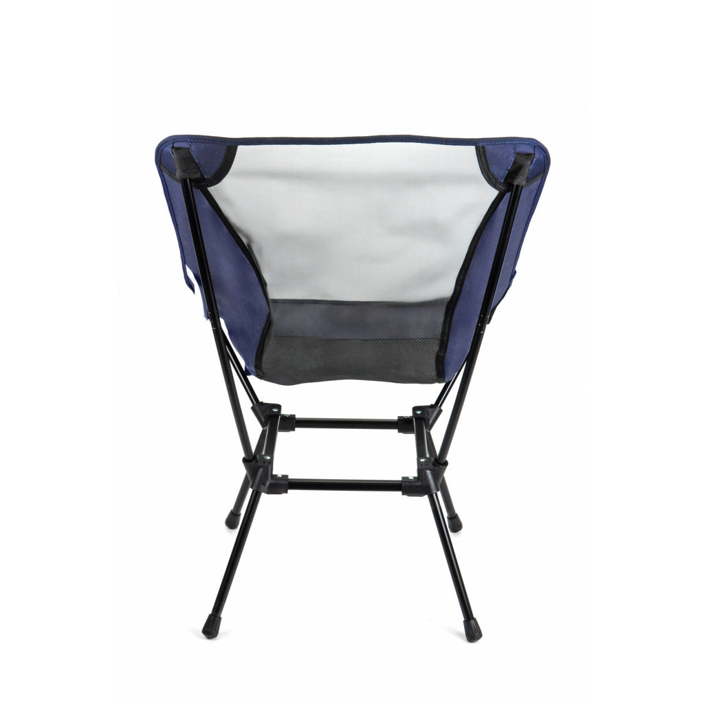 Campstead Folding Camping Chair in Recycled PET with Carry Bag Transfer - Navy - View 3