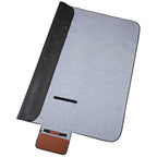 Campster Padded Fleece Picnic Blanket, 47 x 53 Inches Debossing - Light Gray - Photo 5