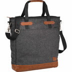 Campster Wool Blend Computer Tote, 15 Inch Transfer - Charcoal - Photo 5