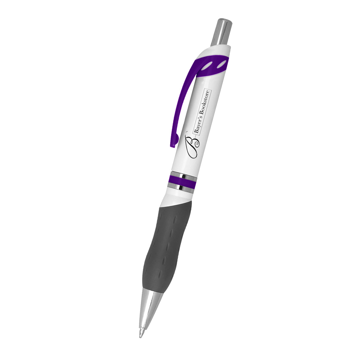 Campus Pen with Your Logo - Purple - Silk Screen