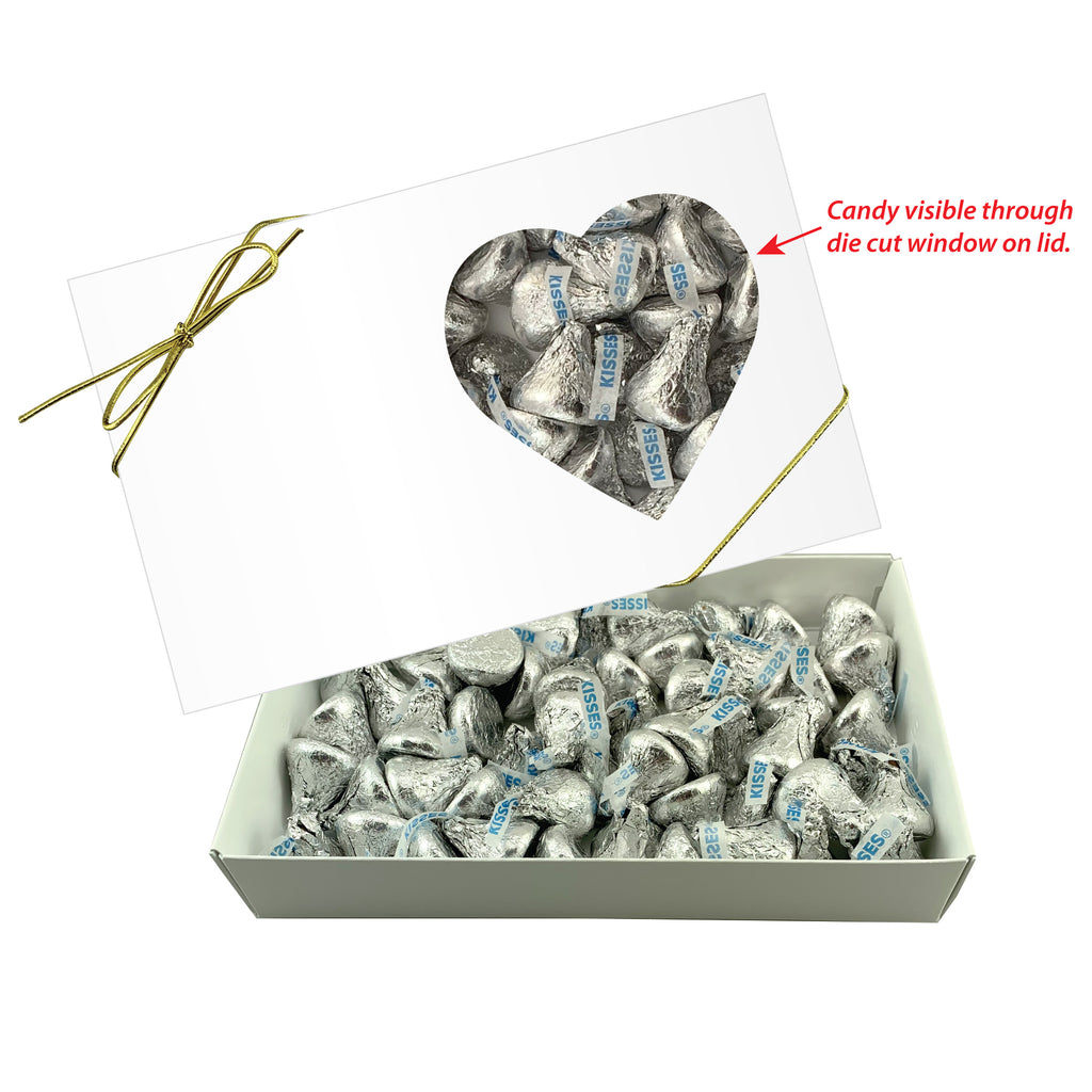 Candy Box That Is Cut Out - Heart - Kisses_BLANK