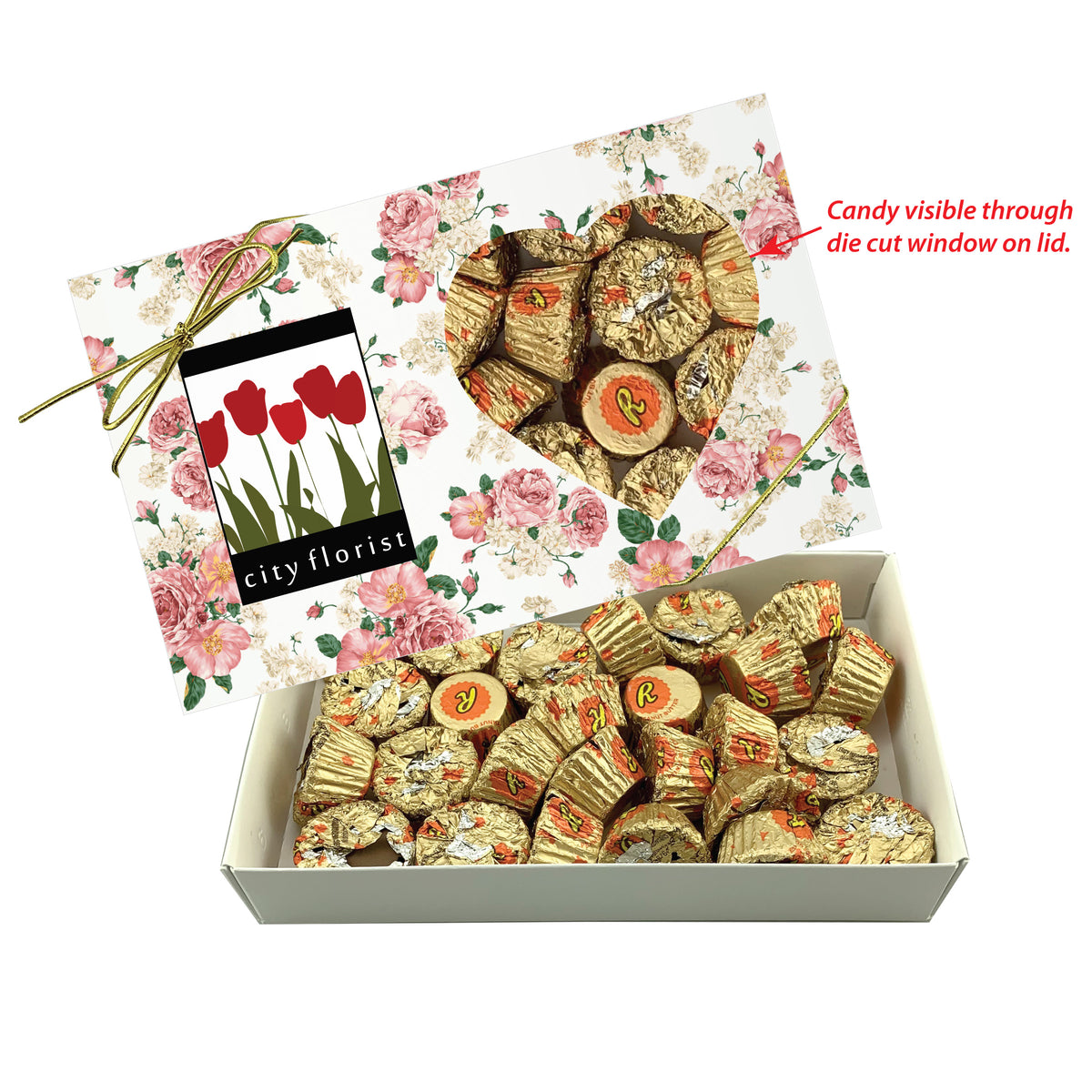 Candy Box That Is Cut Out - Heart - Reese
