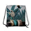 Canvas Drawstring Backpack, 16 x 18 Inches