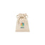 Canvas Drawstring Gift Bag, Small - Natural - View 1