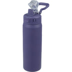 Canyon Recycled Stainless Sports Bottle, 30 oz Full Color - Future Dusk - Front Open
