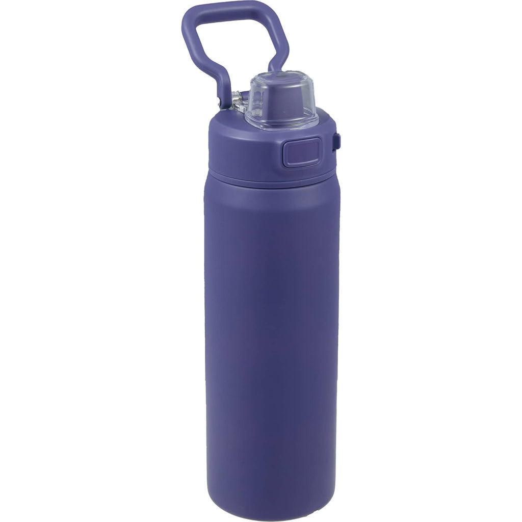 Canyon Recycled Stainless Sports Bottle, 30 oz Full Color - Future Dusk - Right Angle
