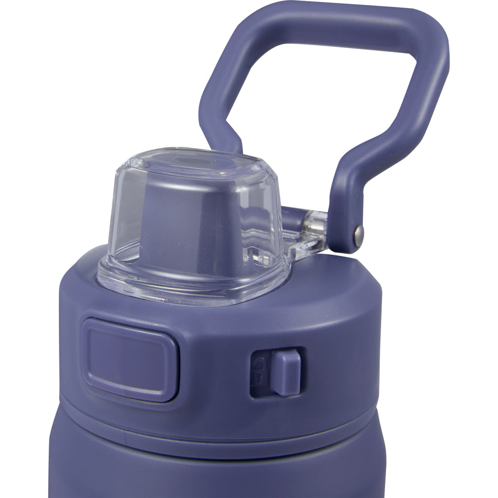 Canyon Recycled Stainless Sports Bottle, 30 oz - Future Dusk - Top Detail