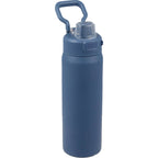 Canyon Recycled Stainless Sports Bottle, 30 oz - Nightfall Blue - Right Angle