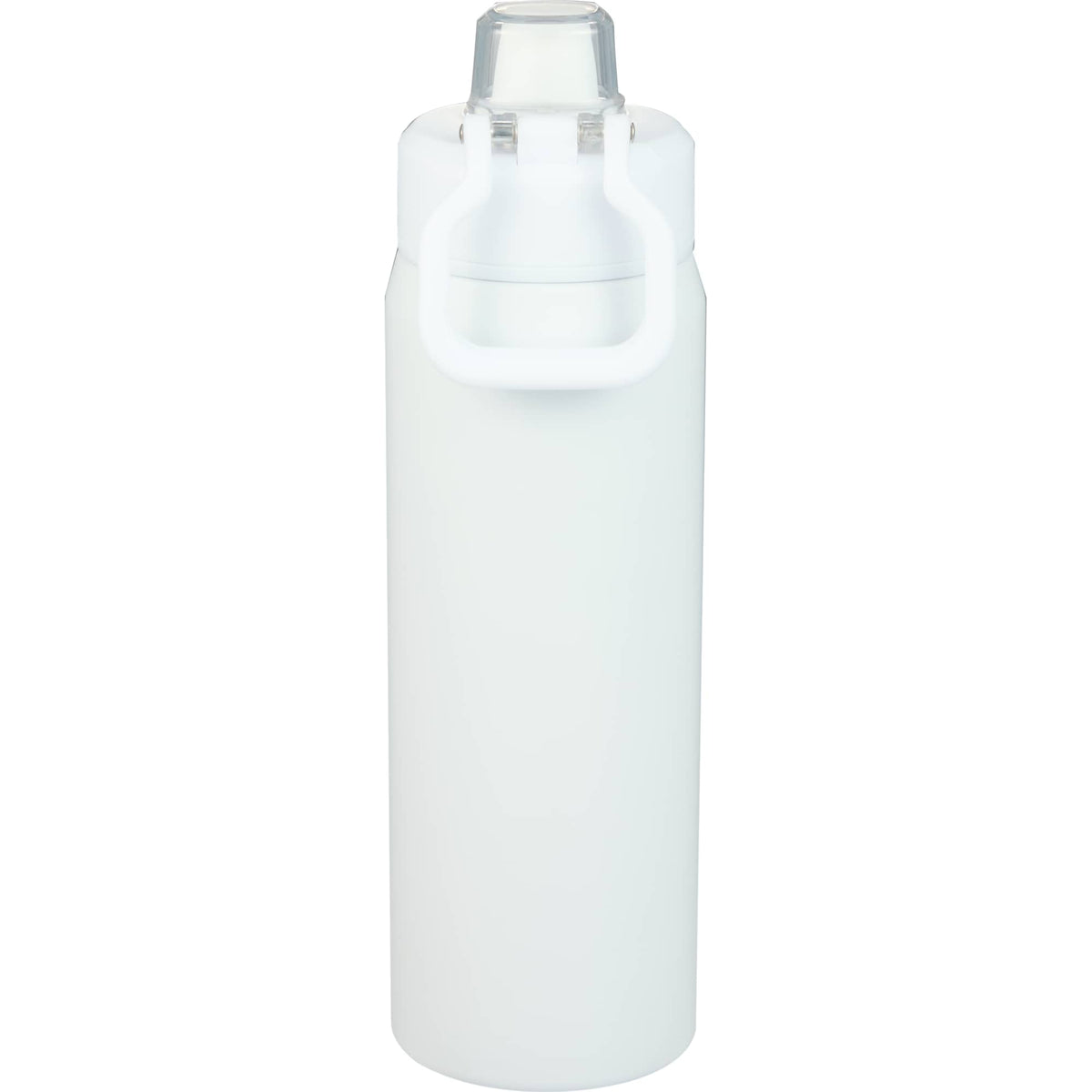 Canyon Recycled Stainless Sports Bottle, 30 oz - White - Back