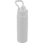 Canyon Recycled Stainless Sports Bottle, 30 oz - White - Right Angle