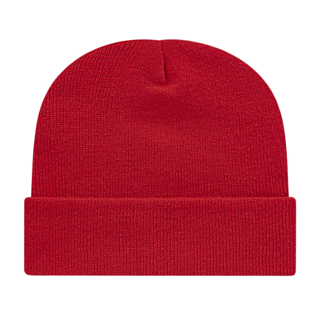 Cap America Cuffed Knit Beanie Embroidery - Cardinal - Photo 2