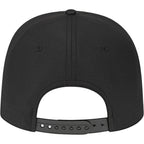 Cap America Icon Rope Cap in Performance Fabric Embroidery - Black Black/White - Back