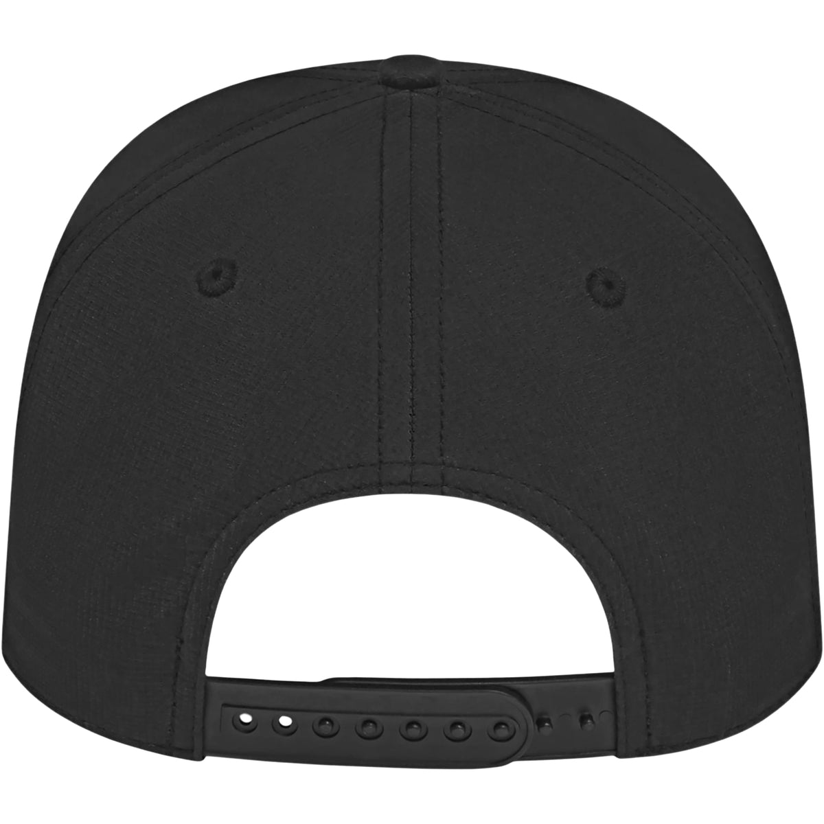 Cap America Icon Rope Cap in Performance Fabric Embroidery - Black/White - Back