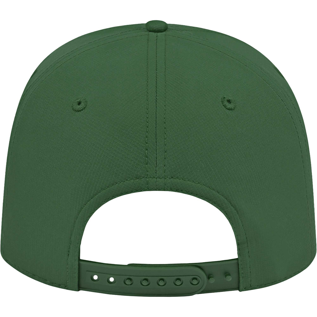 Cap America Icon Rope Cap in Performance Fabric Embroidery - Green/White - Back
