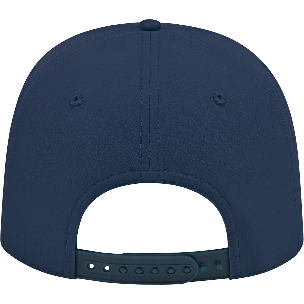 Cap America Icon Rope Cap in Performance Fabric Embroidery - Navy/White - Back