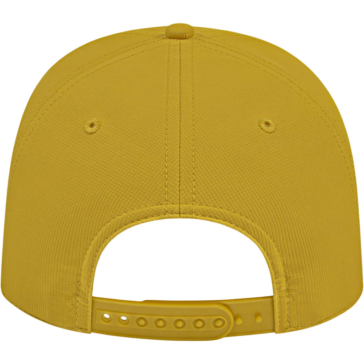 Cap America Icon Rope Cap in Performance Fabric Embroidery - Yellow/Black - Back