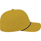 Cap America Icon Rope Cap in Performance Fabric Embroidery - Yellow/Black - Right Side