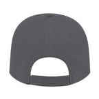 Cap America Low Profile Brushed Twill Cap Embroidery - Charcoal - Back