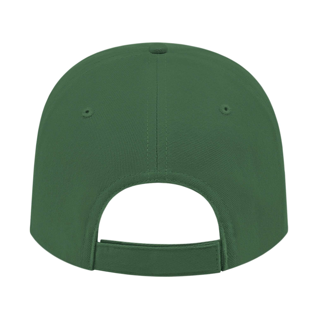 Cap America Low Profile Brushed Twill Cap Embroidery - Forest - Back
