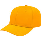 Cap America Original Snapback Cap in Poly Cotton Embroidery - Athletic Gold - Right Angle