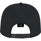 Cap America Original Snapback Cap in Poly Cotton Embroidery - Black - Back