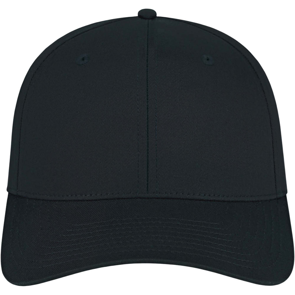 Cap America Original Snapback Cap in Poly Cotton Embroidery - Black - Front