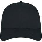 Cap America Original Snapback Cap in Poly Cotton Embroidery - Black - Front