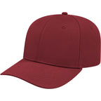 Cap America Original Snapback Cap in Poly Cotton Embroidery - Cardinal - Right Angle