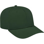 Cap America Original Snapback Cap in Poly Cotton Embroidery - Dark Green - Left Angle