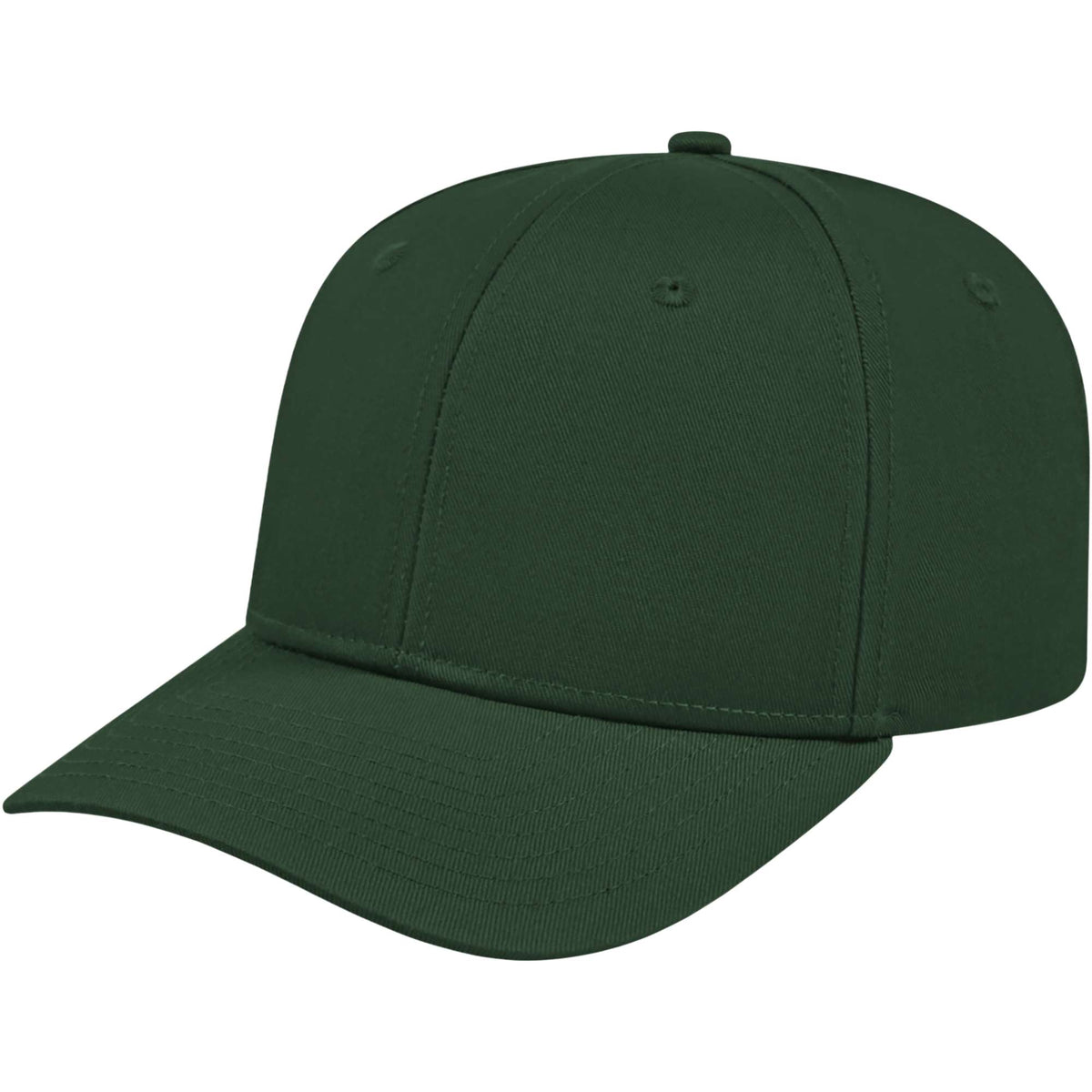 Cap America Original Snapback Cap in Poly Cotton Embroidery - Dark Green - Right Angle 2