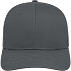 Cap America Original Snapback Cap in Poly Cotton Embroidery - Graphite - Front
