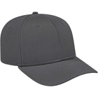 Cap America Original Snapback Cap in Poly Cotton Embroidery - Graphite - Left Angle