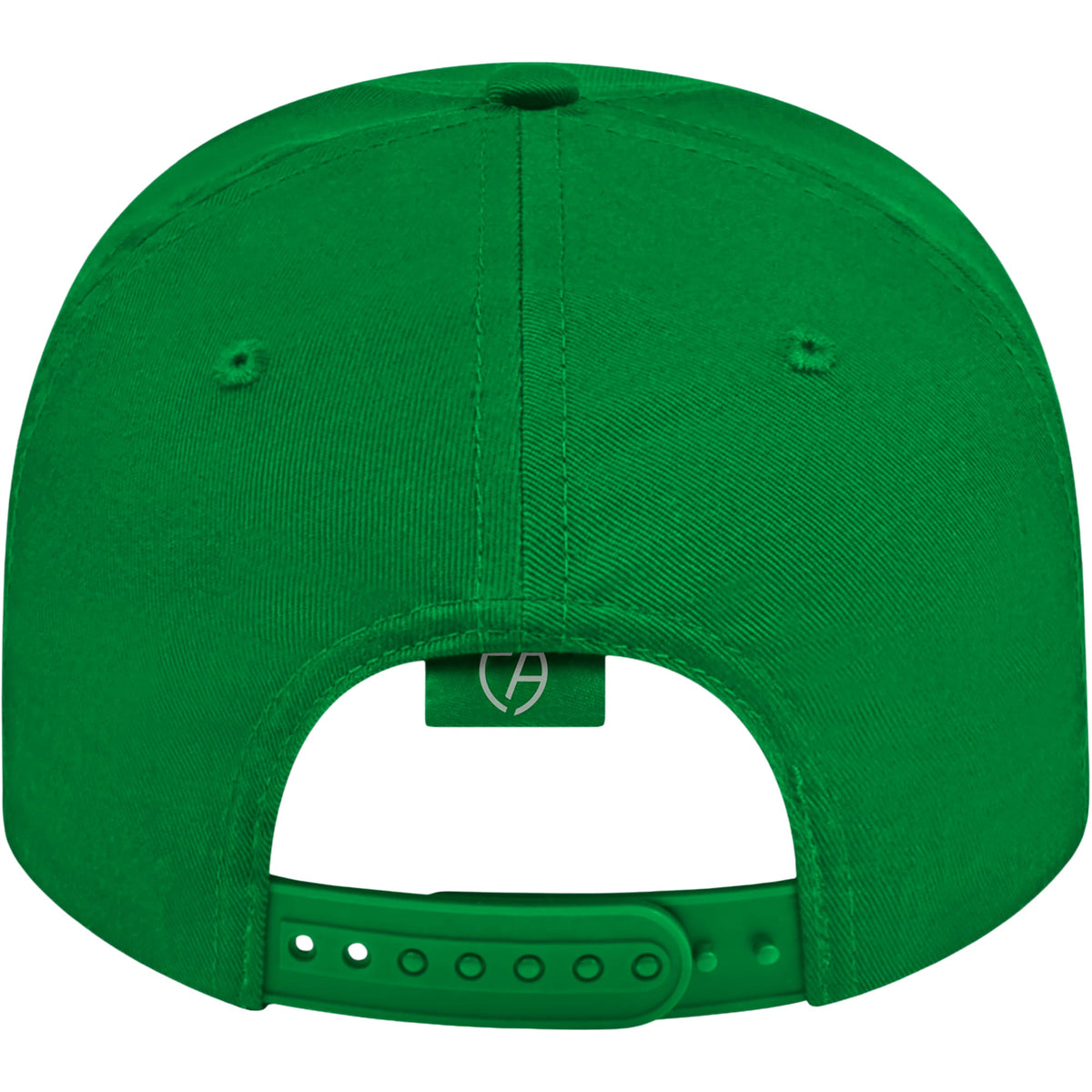 Cap America Original Snapback Cap in Poly Cotton Embroidery - Kelly Green - Back