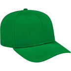 Cap America Original Snapback Cap in Poly Cotton Embroidery - Kelly Green - Left Angle