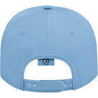 Cap America Original Snapback Cap in Poly Cotton Embroidery - Light Blue - Back
