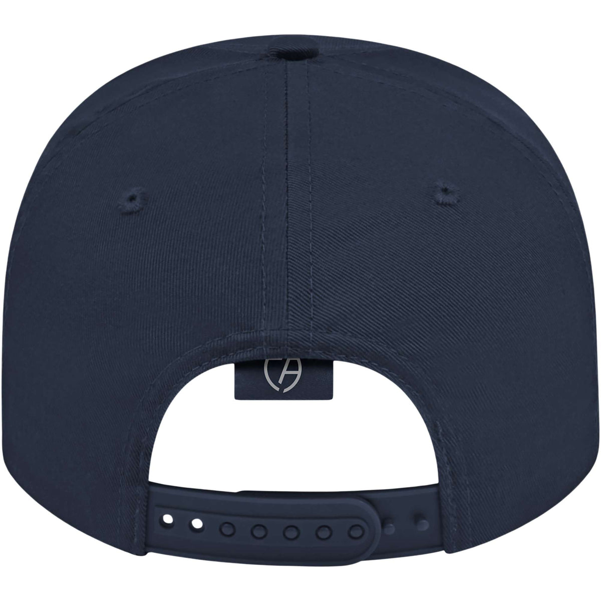 Cap America Original Snapback Cap in Poly Cotton Embroidery - Navy - Back