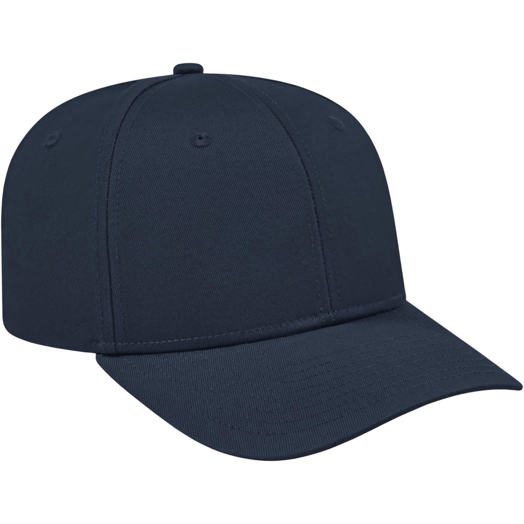 Cap America Original Snapback Cap in Poly Cotton Embroidery - Navy - Left Angle