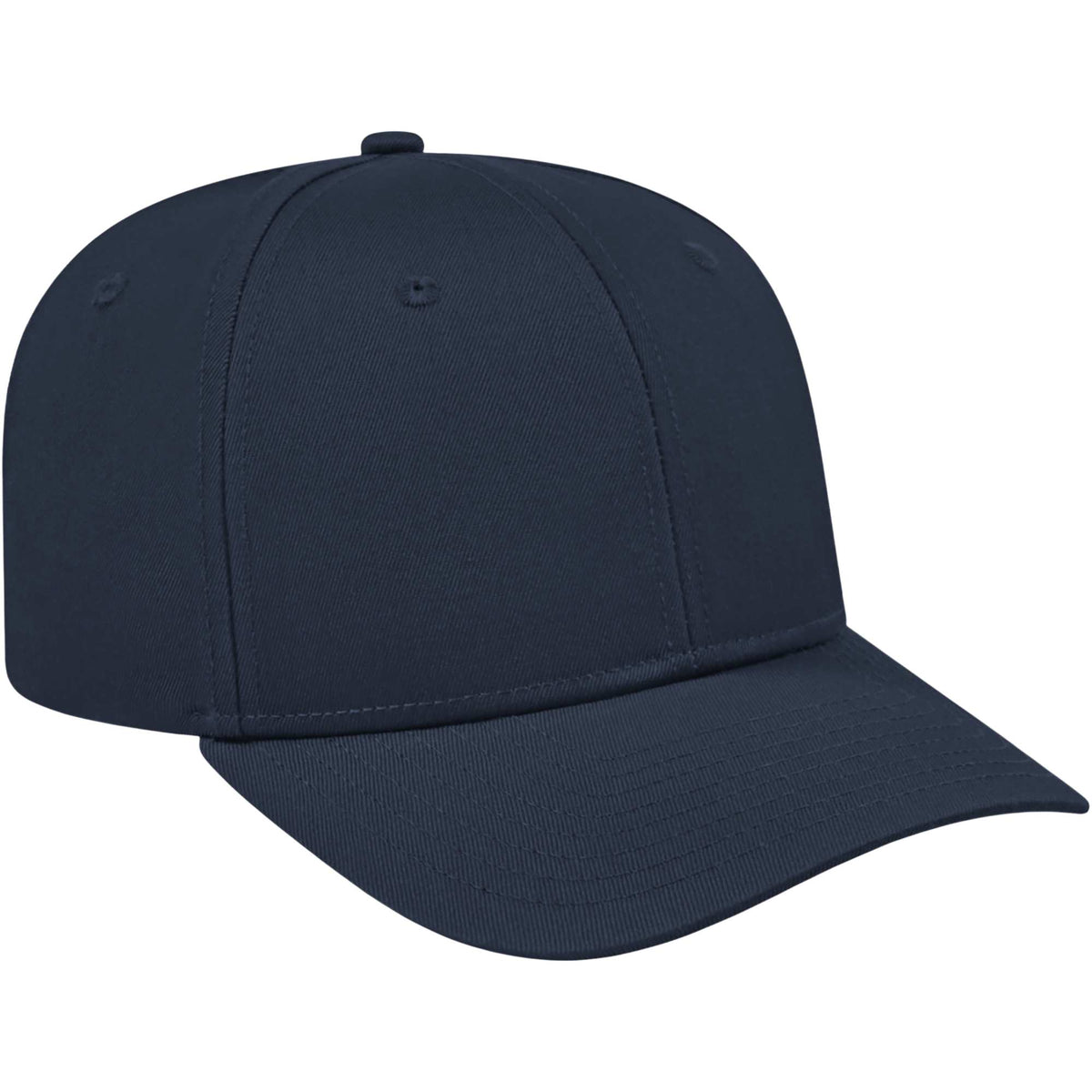 Cap America Original Snapback Cap in Poly Cotton Embroidery - Navy - Left Angle
