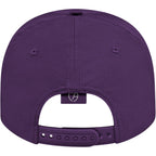 Cap America Original Snapback Cap in Poly Cotton Embroidery - Purple - Back 2
