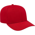 Cap America Original Snapback Cap in Poly Cotton Embroidery - Red - Left Angle 2
