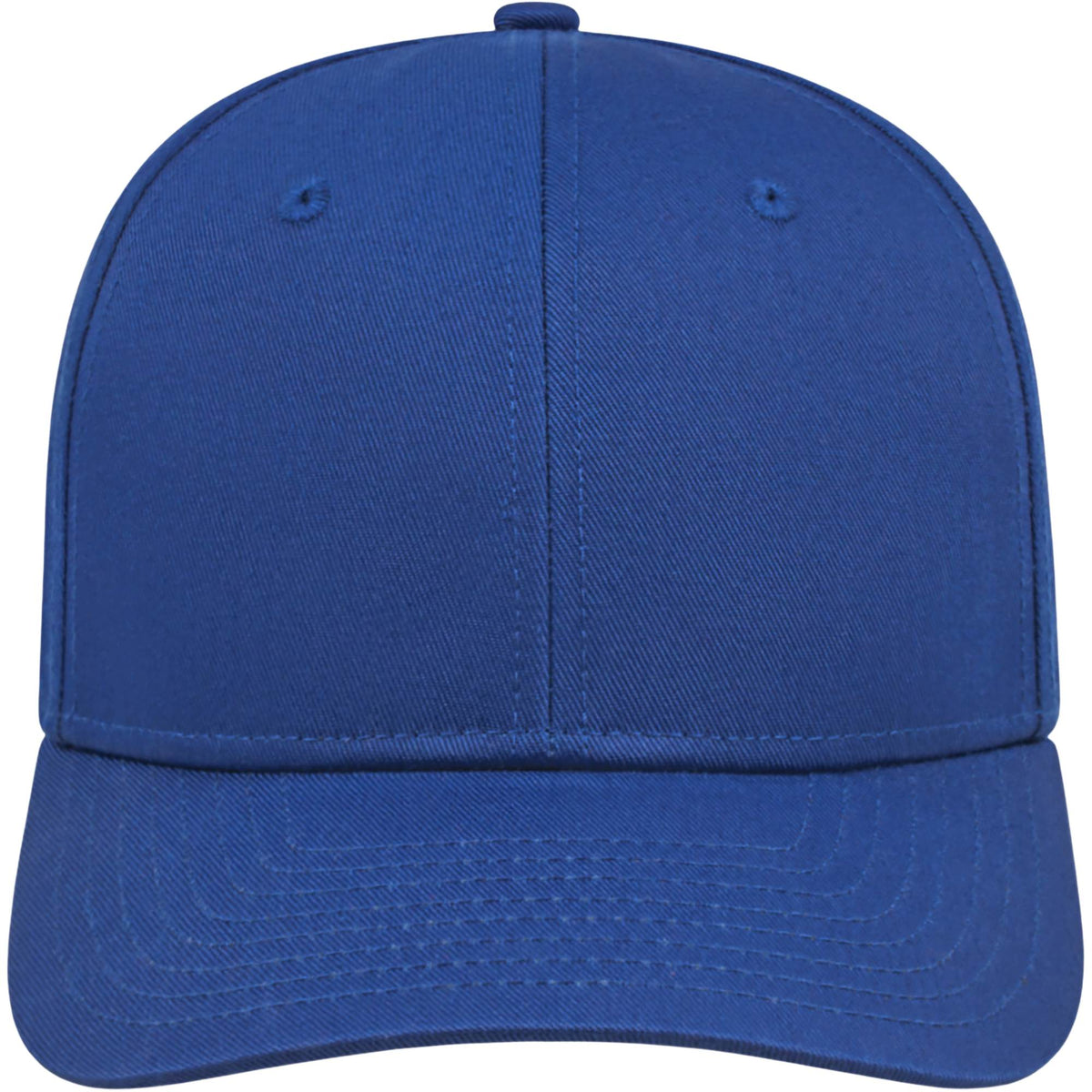 Cap America Original Snapback Cap in Poly Cotton Embroidery - Royal - Front