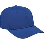 Cap America Original Snapback Cap in Poly Cotton Embroidery - Royal - Left Angle