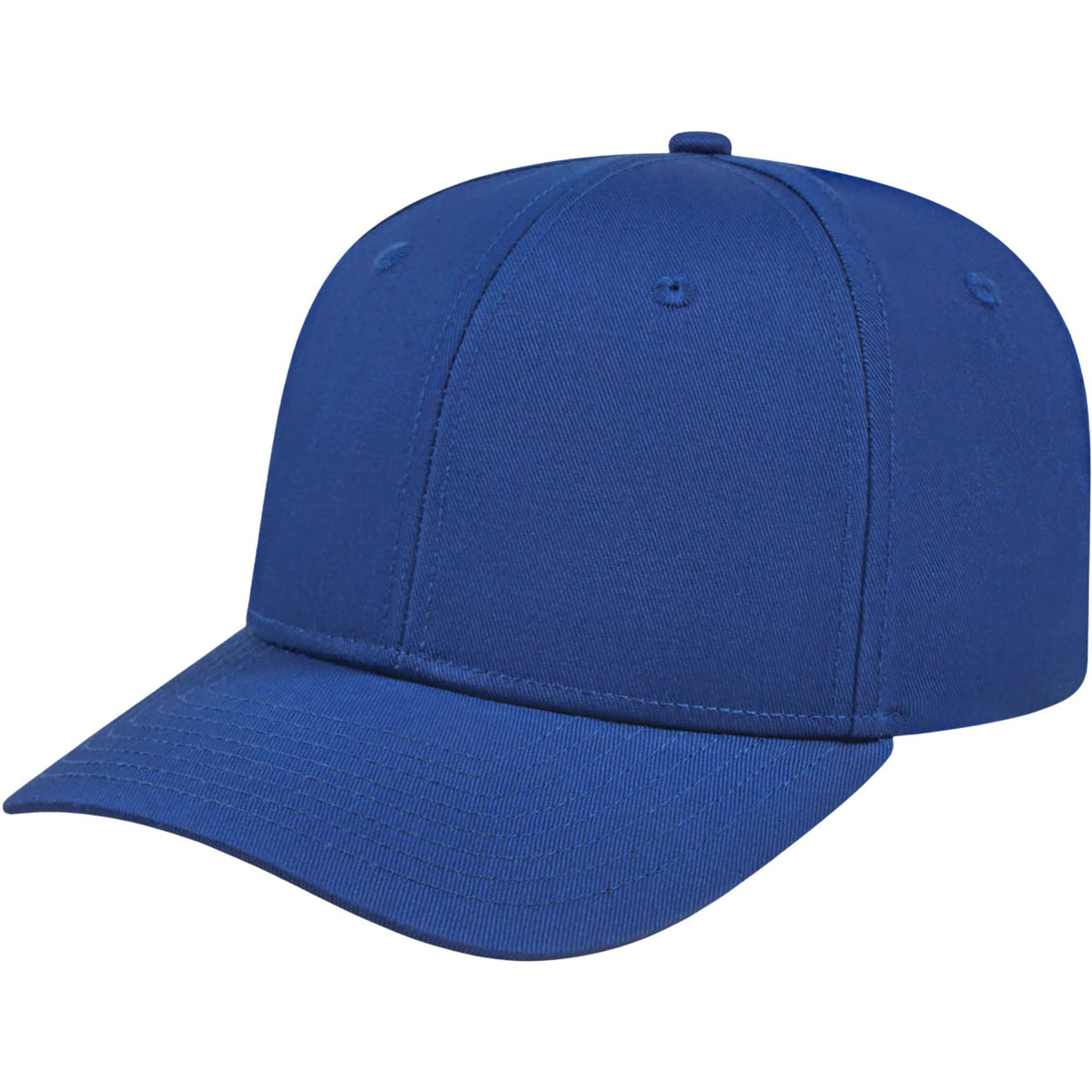 Cap America Original Snapback Cap in Poly Cotton Embroidery - Royal - Right Angle