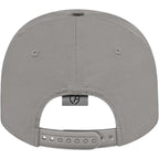 Cap America Original Snapback Cap in Poly Cotton Embroidery - Silver - Back
