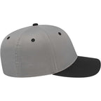 Cap America Original Snapback Cap in Poly Cotton Embroidery - Silver/Black - Right Side