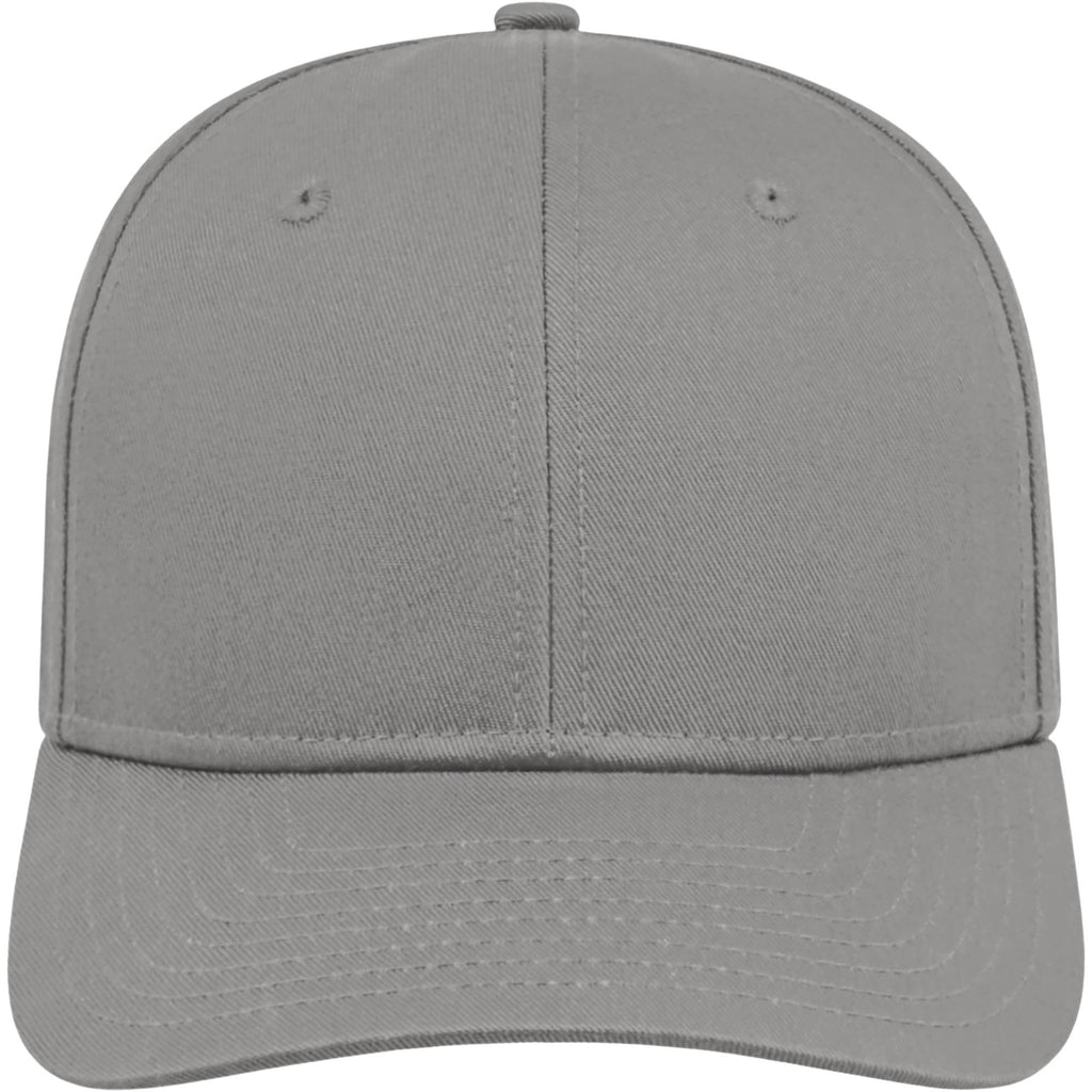 Cap America Original Snapback Cap in Poly Cotton Embroidery - Silver - Front