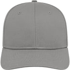 Cap America Original Snapback Cap in Poly Cotton Embroidery - Silver - Front
