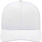 Cap America Original Snapback Cap in Poly Cotton Embroidery - White - Front