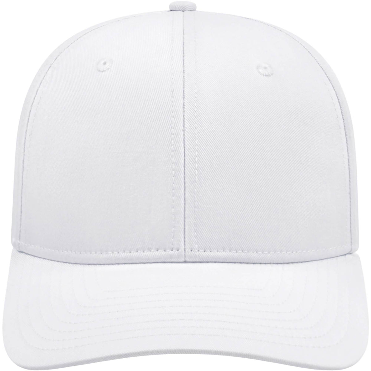 Cap America Original Snapback Cap in Poly Cotton Embroidery - White - Front